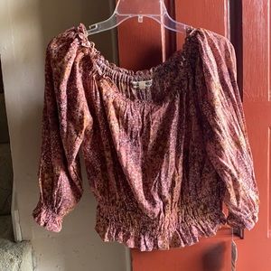 WallFlower Top, floral